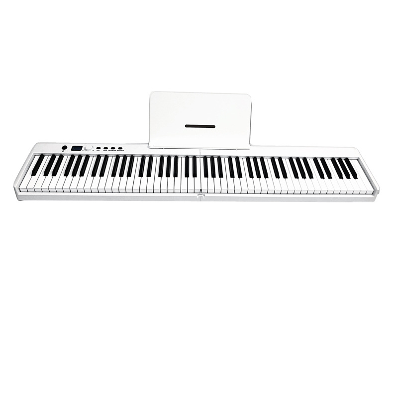 新款便携式电子琴88键电子钢琴儿童初学折叠电钢琴一件代发详情图5