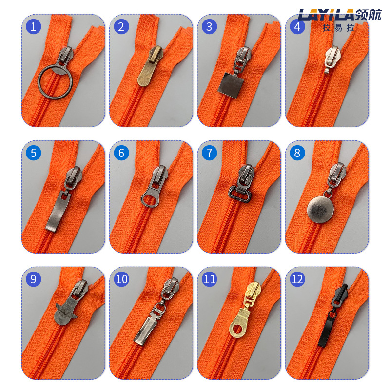 No. 5 nylon open-end zipper clothing jacket 70 cm in stock wholesale tent clothes, bags, school uniforms zippers Application Scenario