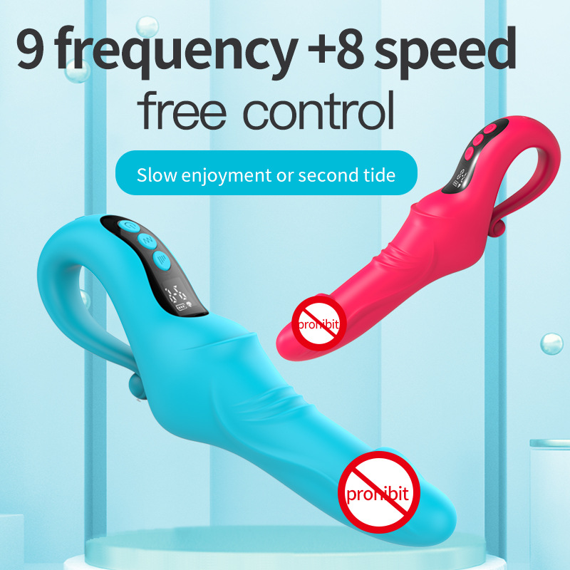 Adult sex toys with a display screen picking stick squirming stick Female masturbator heating vibrator details Picture