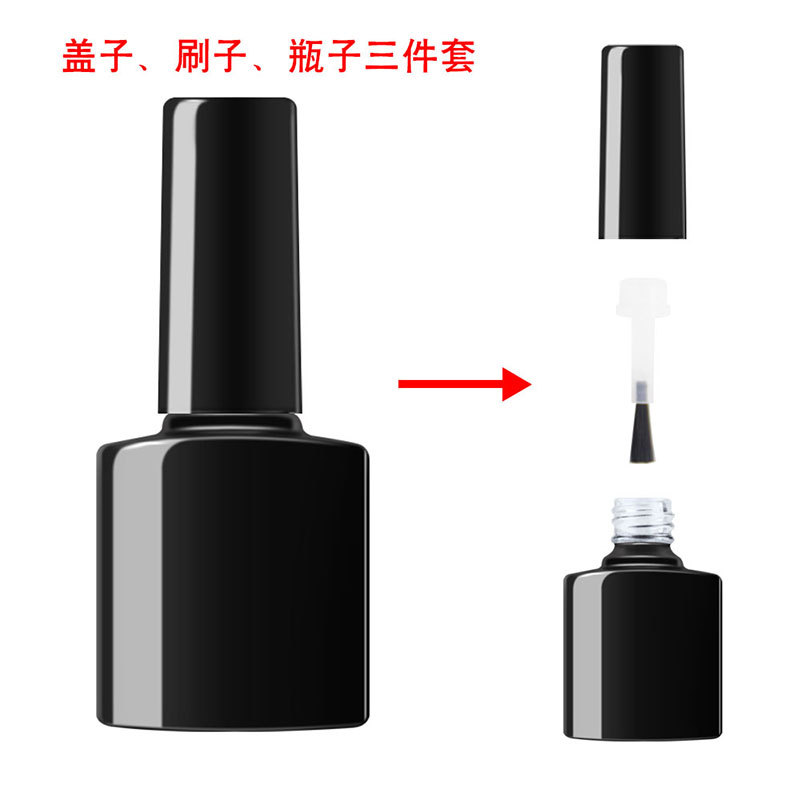 现货光疗胶分/93A黑色玻产品图