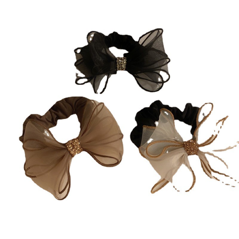 饰品/头绳/发圈/大肠圈/秋冬发圈白底实物图