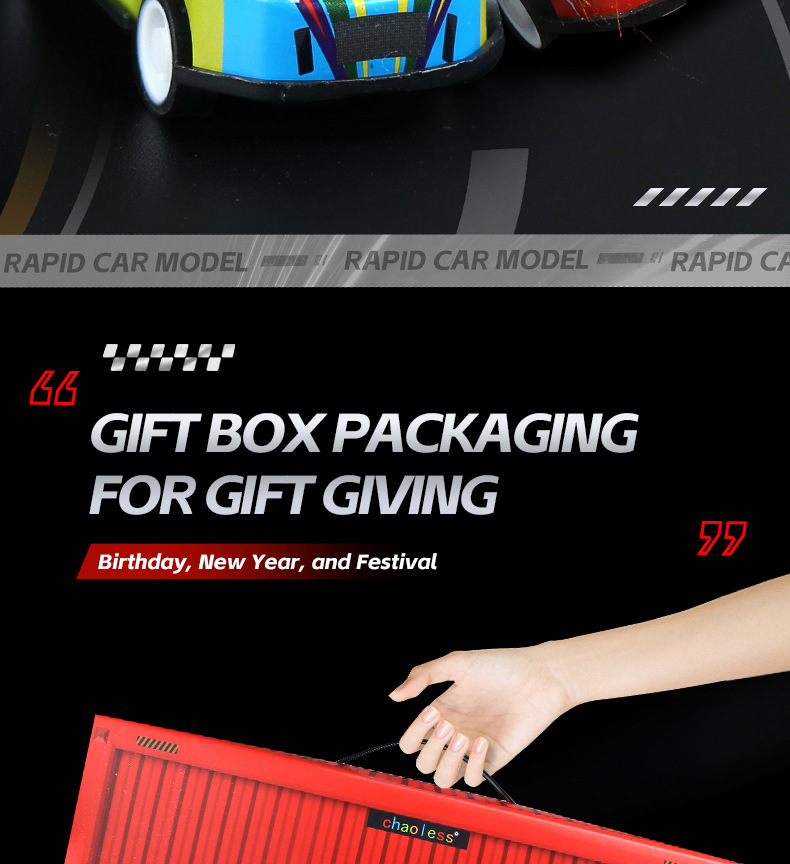 跨境合金回力车礼盒儿童仿真小汽车高档玩具车套装男孩生日礼物详情7