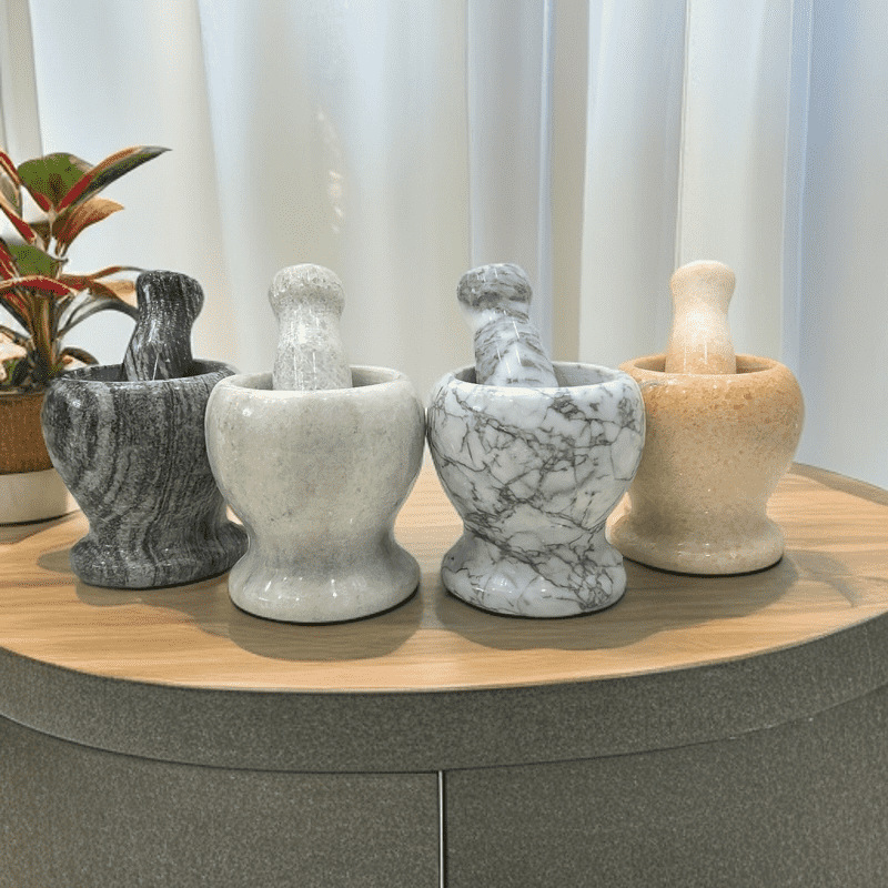 天然石头捣蒜器石臼子捣药罐研磨器家用蒜臼子剥蒜压蒜器打蒜泥器石臼石头捣蒜器蒜臼子蒜蓉泥器砸蒜罐压蒜器芝麻研磨器石捣蒜器