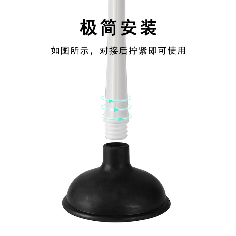 Toilet cleaning tools, pipe, toilet unclogging device, plunger, toilet suction cup, toilet suction magic tool, powerful suction cup wholesale Application Scenario