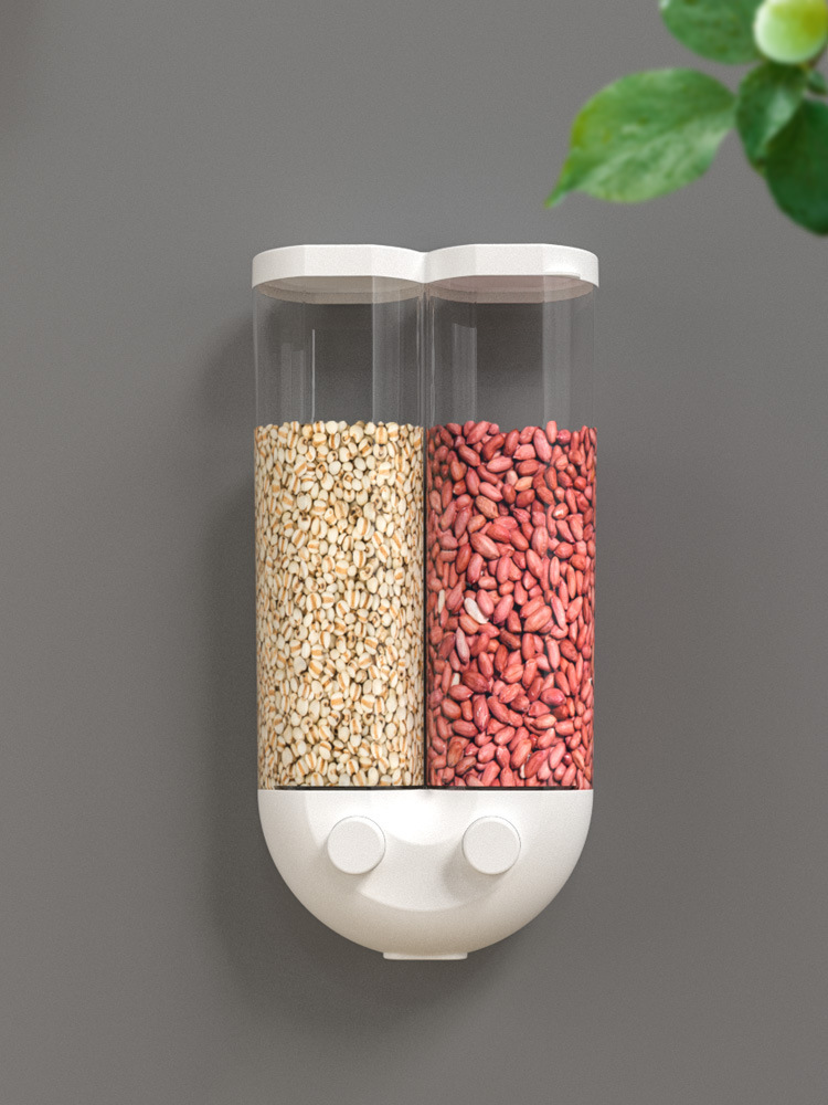 Hot-selling plastic wall-mounted press-sealed storage tanks for grains and cereals. Wall-mounted storage tanks for grains and cereals