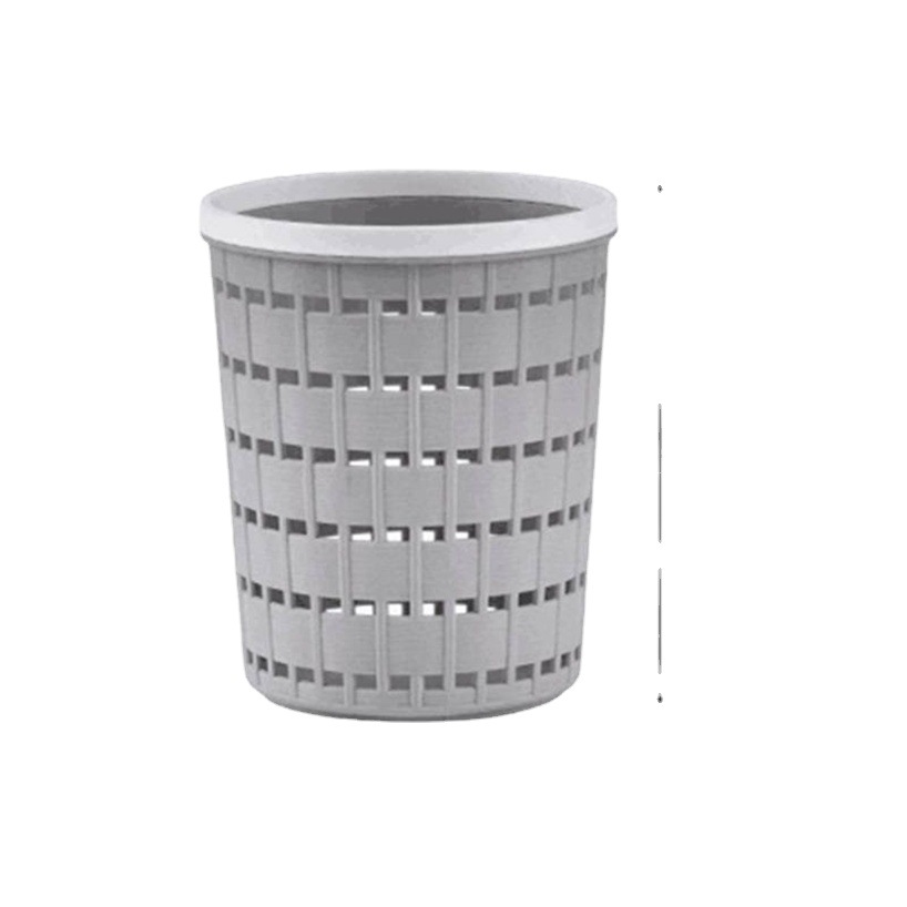 Creative plastic pen holder, thickened round pen holder, storage square pen holder, Nordic-colored round desktop, stationery and gifts Item Picture