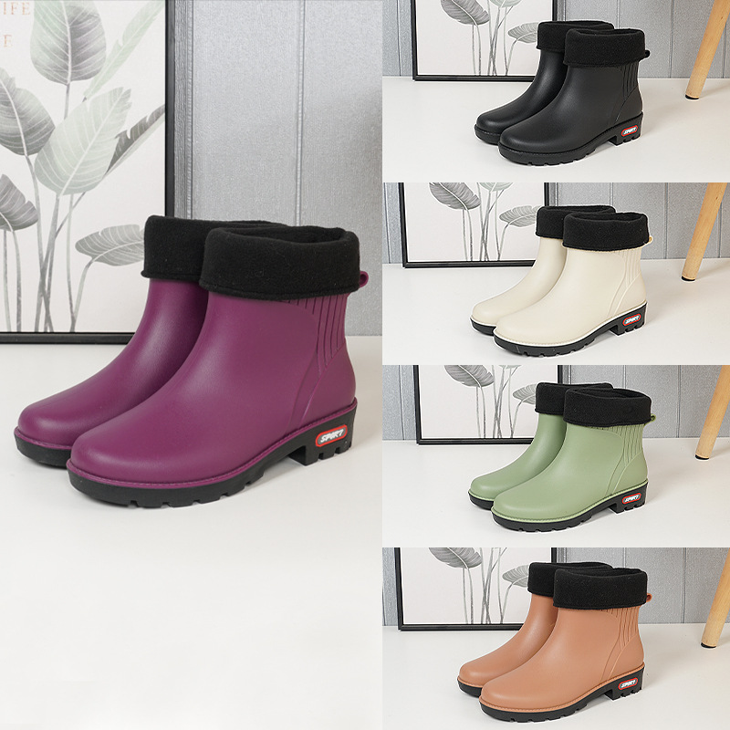 雨鞋/雨鞋儿童四季卡通/雨靴亲子2024户外/防水鞋女2024户外细节图