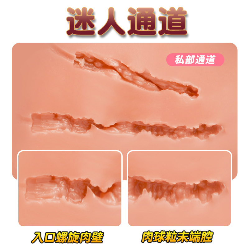 Airplane cup half doll male product entity big butt simulation double channel name device inverted mold masturbation device details Picture