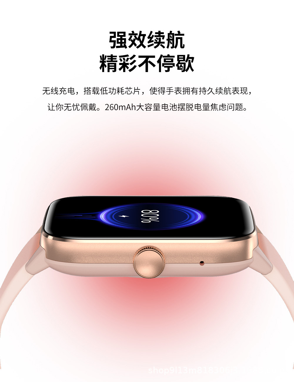 1.9-inch narrow-bezel aluminum alloy knob control AI voice assistant SOS waterproof dialing call smartwatch pic 18