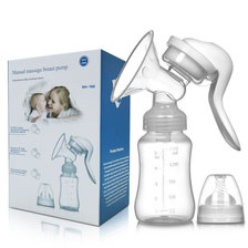 英文包装手动吸奶器孕产妇用品硅胶挤奶器拔奶催乳Breast pump