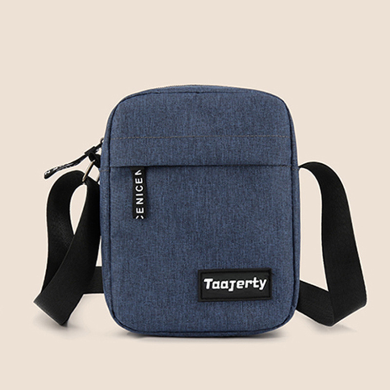 男包跨境风潮单肩斜挎包休闲男士包包多功能生意包牛津布商务背包