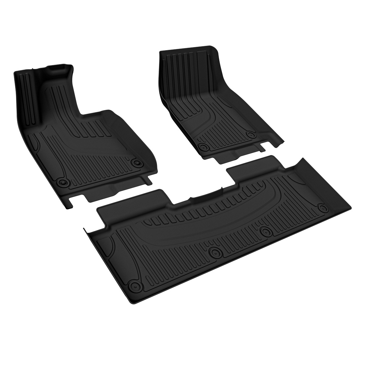 雅阁脚垫/瑞虎5脚垫/汽车脚垫理想L6/汽车侧包/脚垫TPU白底实物图