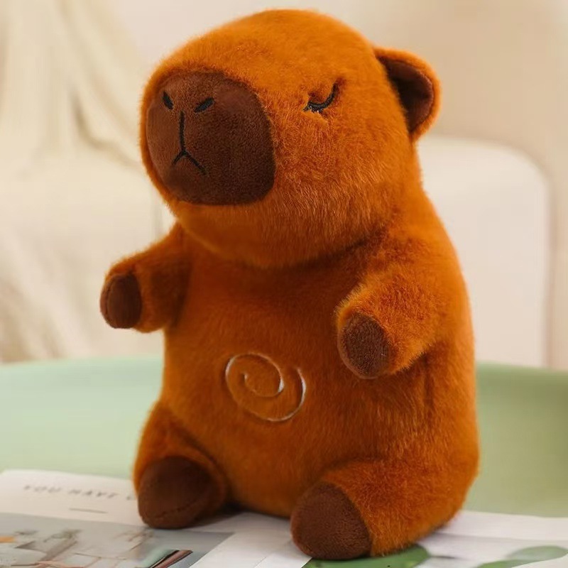 Wholesale of cross-border independent sealed Internet celebrity breathing-glowing Stitch soothing plush toys and baby sleep dolls full figure