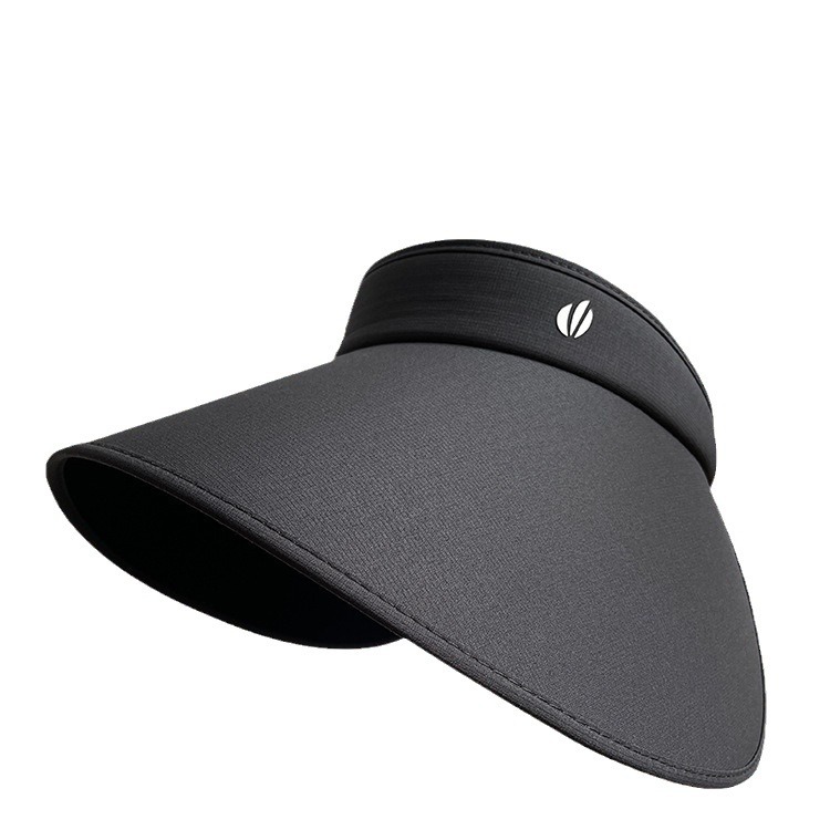 Brand [Sondona] sun hat, JX style, large brim, black rubber sun hat, UV protection sun hat, women's top, summer wraparound, foldable Item Picture
