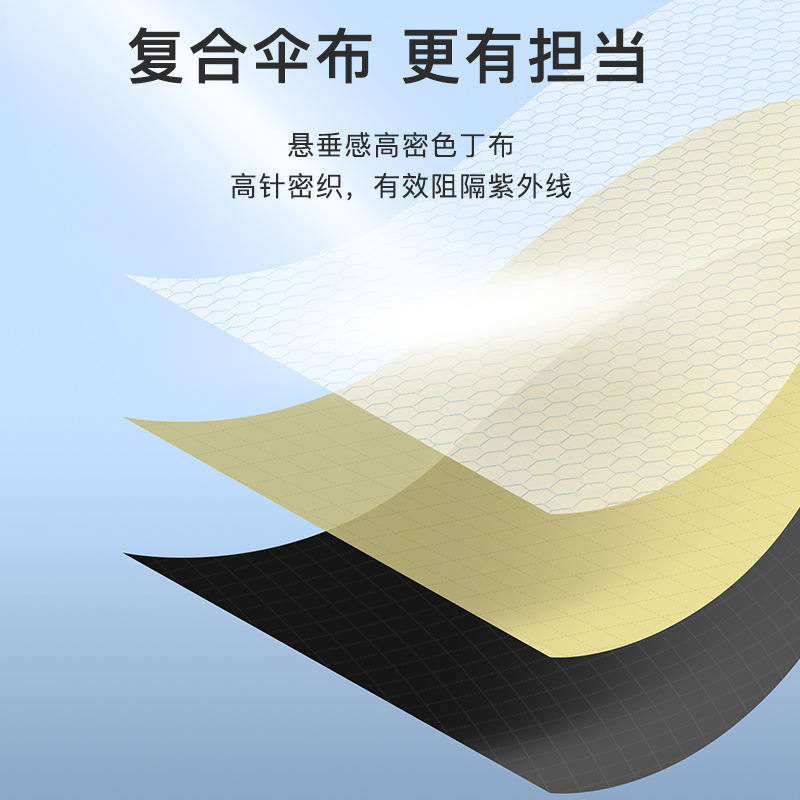 广告伞实物图
