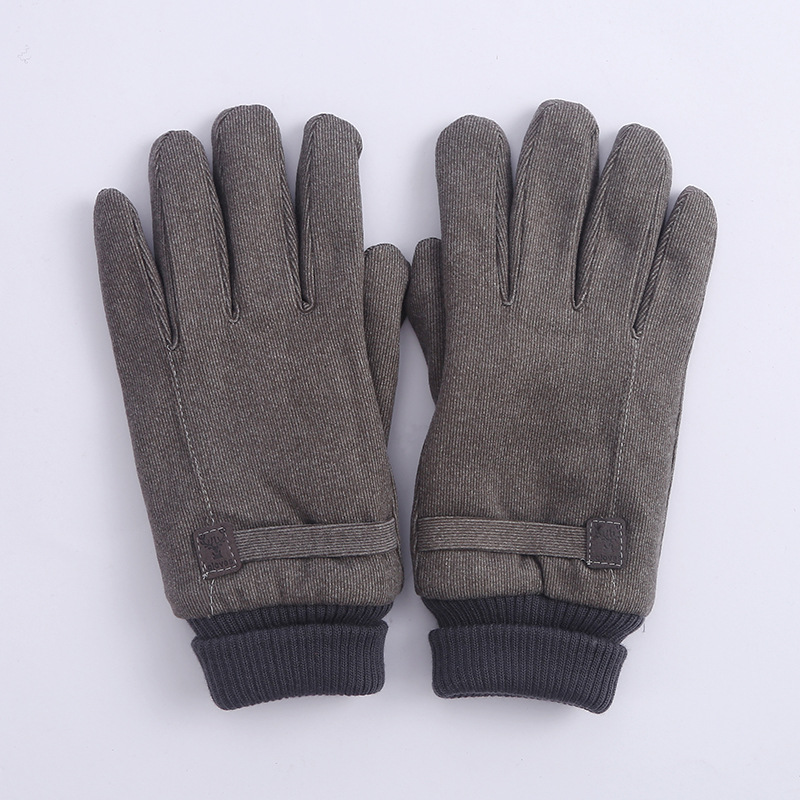 Winter Riding Electric Bike Plus Fleece Riding Motorcycle Touch Screen Plus Cotton Touch Screen Ski Gloves Item Picture