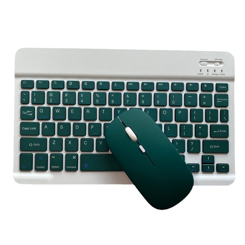 蓝牙键盘ipad 键盘鼠标套装便携适用平板电脑磁吸马卡龙充电批发详情图5