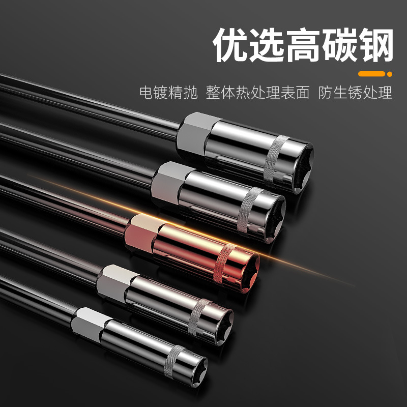 Manual T-socket wrench 6-19 multi-functional T-shaped hexagon socket wrench, a maintenance tool for automobiles and motorcycles Specification image