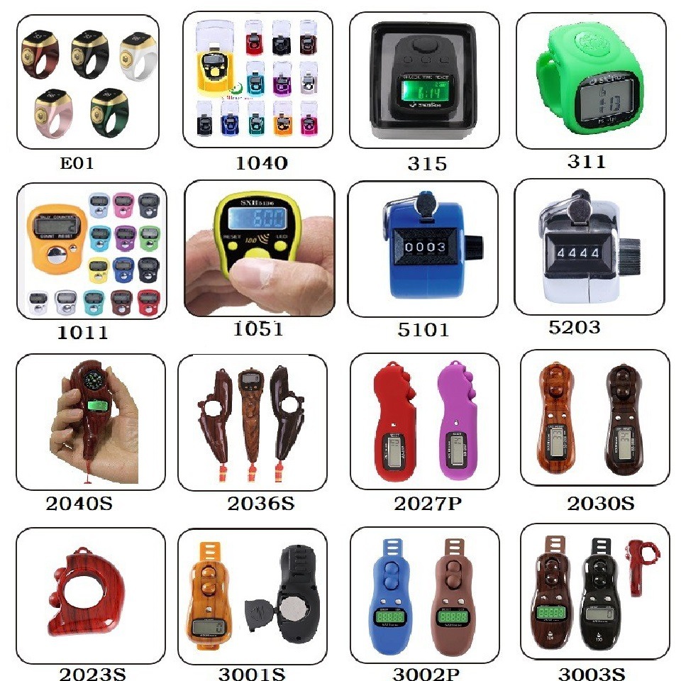 Depressurized Manual Roll Reading Bead Electronic Roll Counter Student Air Warehouse Terminal Tally Counter Item Picture