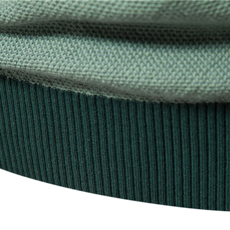 Sweater Men's 2021 Autumn new striped patchwork long-sleeved men's knitted sweater, fashionable round-neck men's casual sweater Item Picture