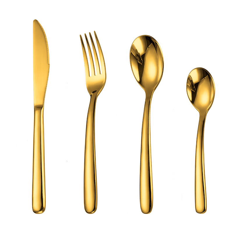 不锈钢勺子/勺子/筷子套装/餐具/調酒白底实物图