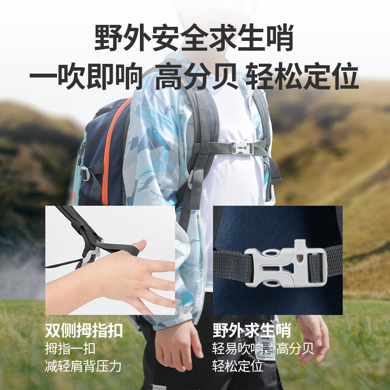 Outdoor children's sports backpacks, lightweight hiking backpacks, travel backpacks, after-school tutoring and supplementary classes, and primary school students' weight-reducing schoolbags Application Scenario