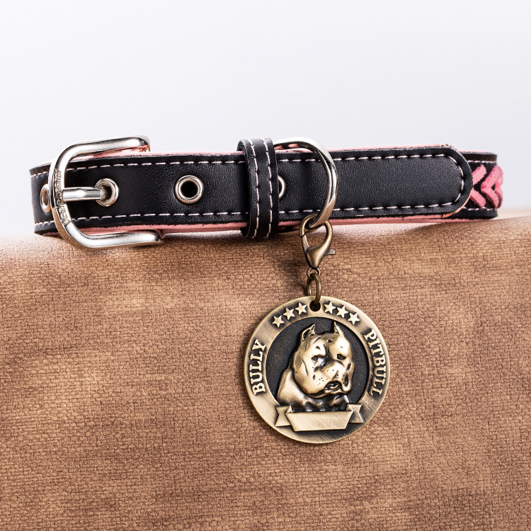 Manufacturers Spot Supply Zinc Alloy Identity Plate Can Be Engraved Pet Dog Anti-Loss Hanging Decoration Retro Zodiac Sign details Picture