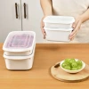 YAMADA Japanese imported food storage containers, microwave-heated lunch boxes, rice porters, meal preparation boxes, and refrigerator storage boxes details Picture