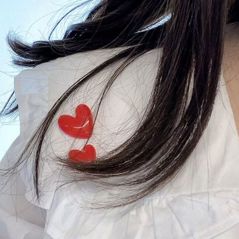 Creativo lindo personalidad rojo amor broches broches badges diy ropa bolsos zapatos sombreros accesorios accesorios