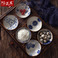 日式韵味复古/高温釉下彩工/陶瓷餐具细节图