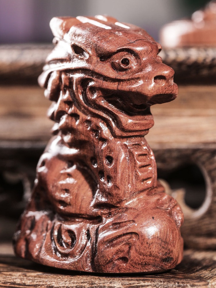 Rosewood Zodiac decoration Wooden Zodiac living room desk home living room decoration opening gifts Application Scenario