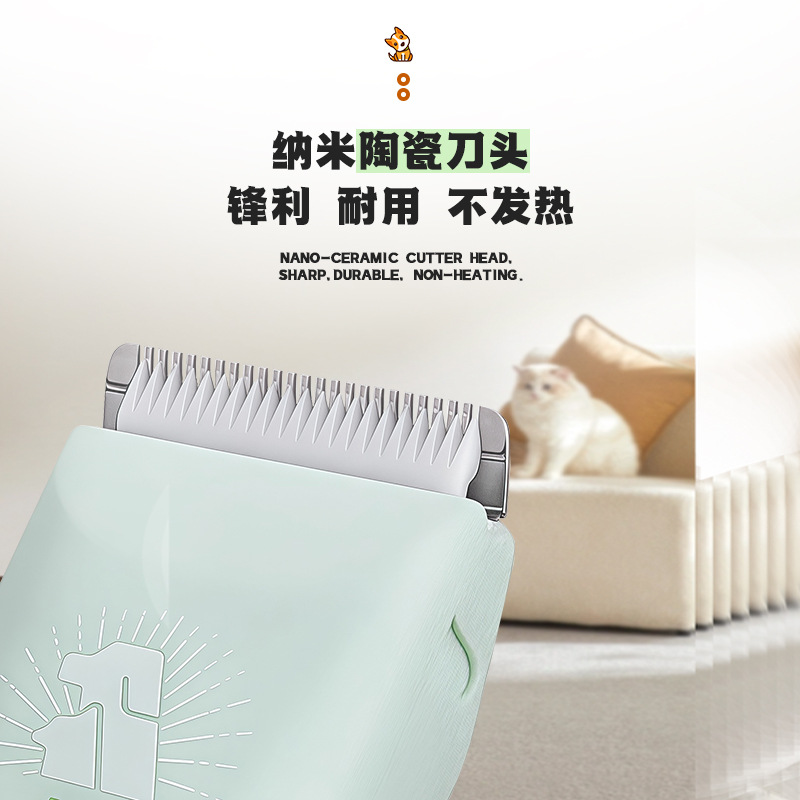 Kemei kemei new pet electric pusher KM-CW2105 pusher pet 4 en 1 afeitador eléctrico details Picture