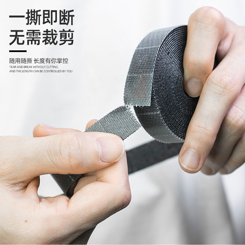 Color Velcro Data Charging Cable Finishing Storage Strap Computer Cable Finishing Strapping Hand Tear Cable Tie details Picture