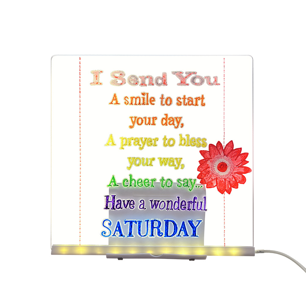 Boundless creativity! Amazon AliExpress acrylic night lights, essential decorations for Christmas and Valentine's Day Item Picture