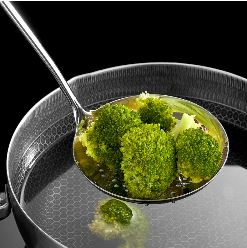 厨具套装316不锈钢锅铲汤勺家用饭勺牛排煎铲捞面漏勺厨房炒菜勺详情15