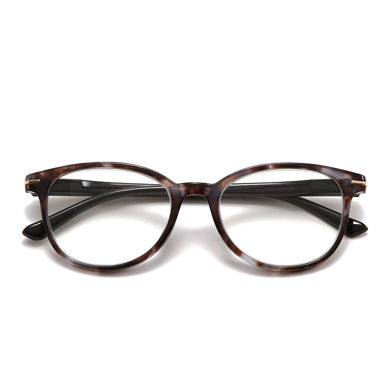 New fashionable anti-blue light reading glasses, PC full-frame coated waterproof high-definition reading glasses for both men and women Specification image