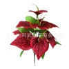 Artificial calla lilies, artificial anthuriums, cheap and beautiful flower heads for indoor landscaping and display wholesale Specification image