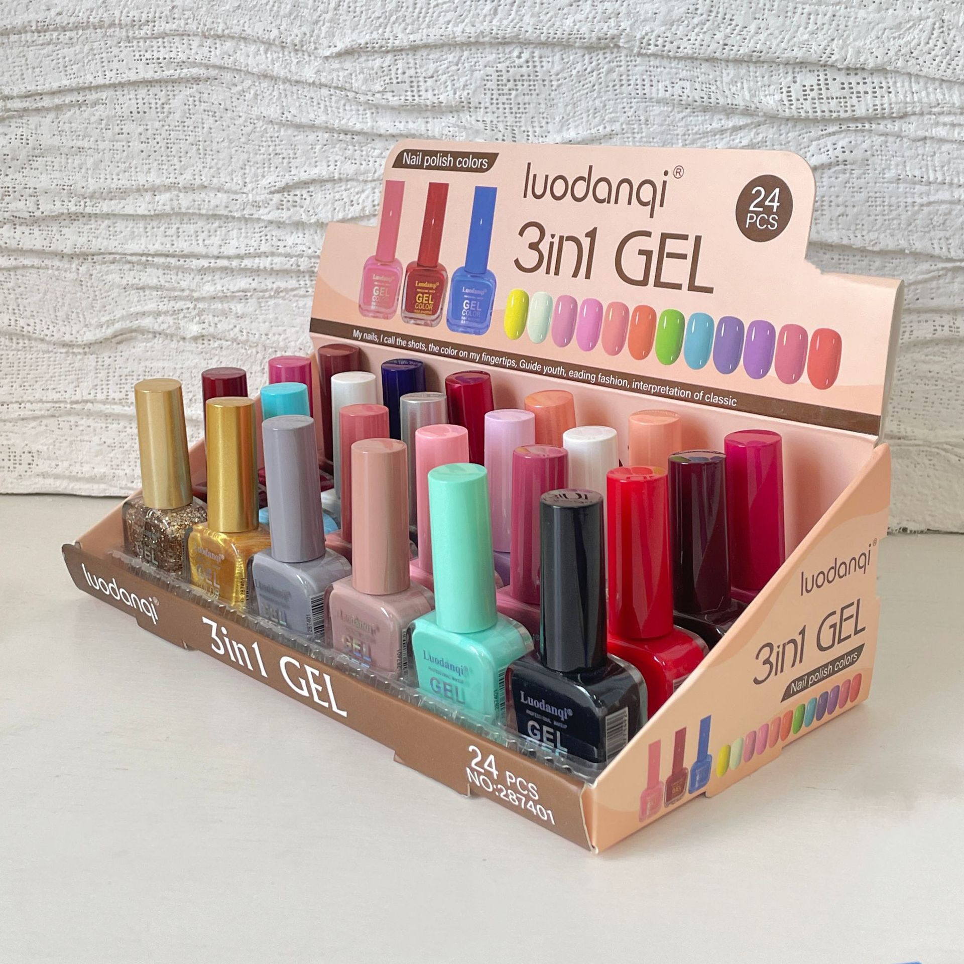 Wholesale oil-based nail polish, no baking required, not tear-off, long-lasting without fading, quick-drying, waterproof, whitening. Apply to hands and feet in summer Specification image