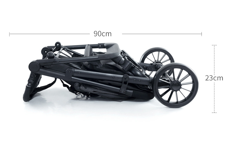 手推车婴儿推车双向高景观轻便可坐减震一键折叠儿童宝宝四轮详情20