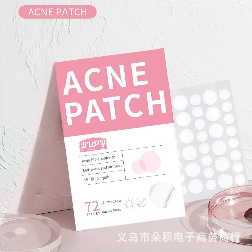 跨境专供透明隐形遮瑕痘痘贴淡化修护痘印祛痘贴厂家细节图