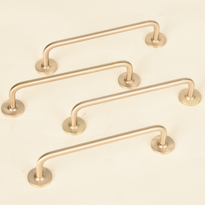 New popular minimalist French-style brass handles for household furniture cabinets and drawers Application Scenario