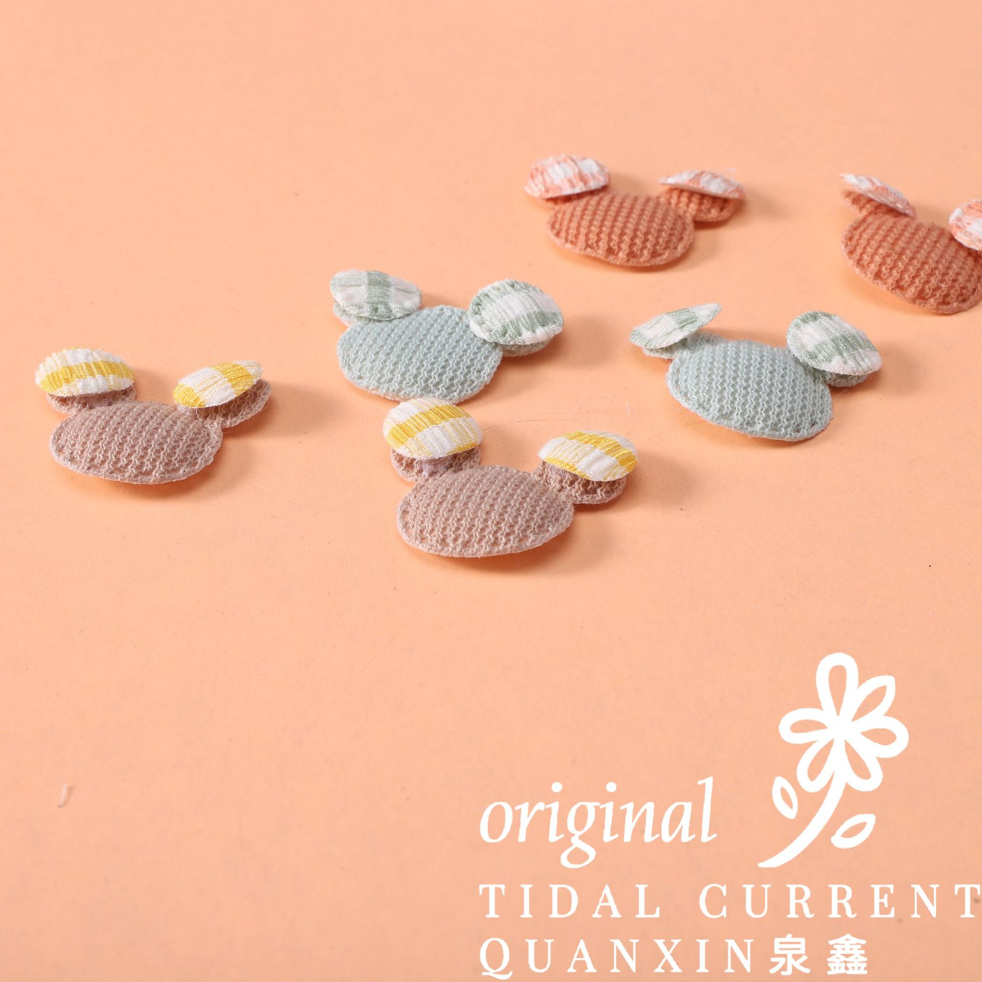 Cute Decorative Leather Label Cartoon Pendant Cloth Art Diy Clothing Hat Socks Accessories Design Handmade Jewelry Japan And South Korea details Picture