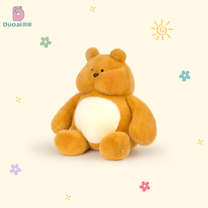 Officially authorized Dun Dun B Bear a Rabbit plush toy doll, soothing sleeping doll, birthday gift claw machine doll Specification image