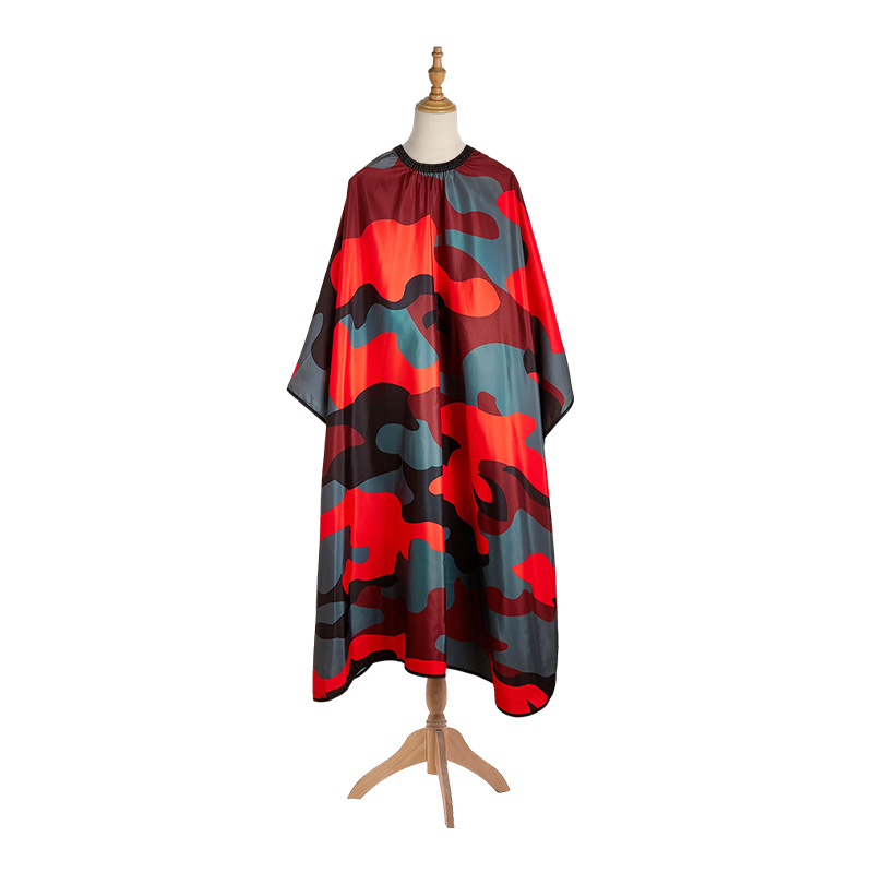 Wholesale red hair wrap hair salon home hair wrap waterproof non-stick hair wrap shawl