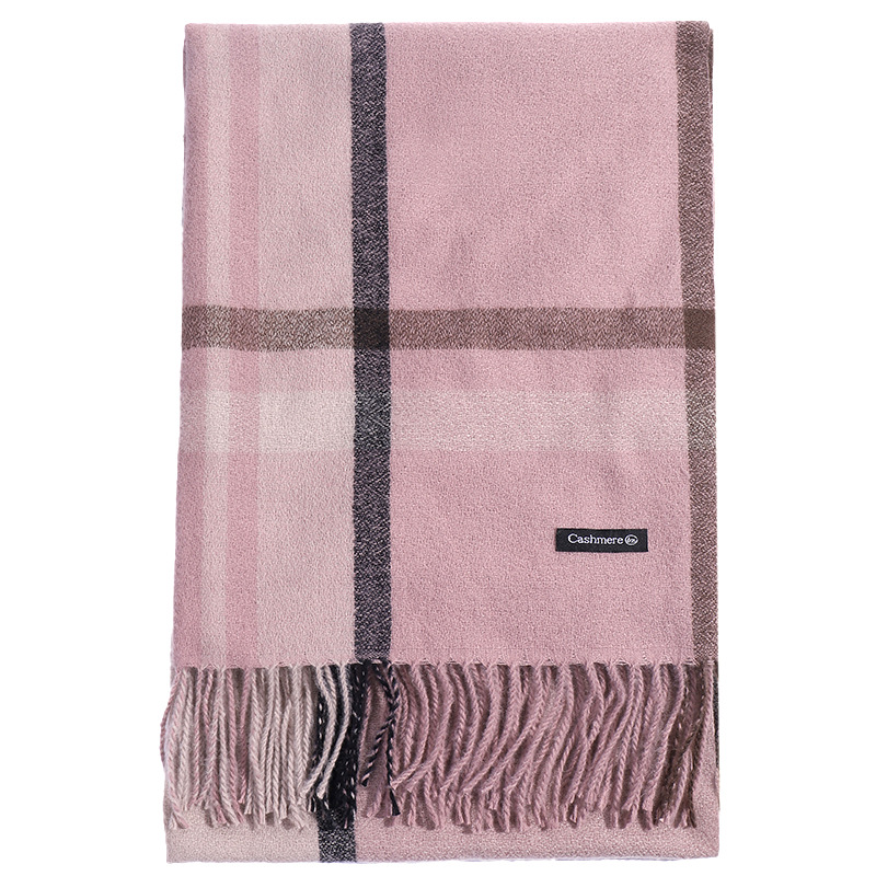 防晒衣/围巾女冬天韩版/红围巾/围巾女长款韩版/围巾羊毛羊绒白底实物图