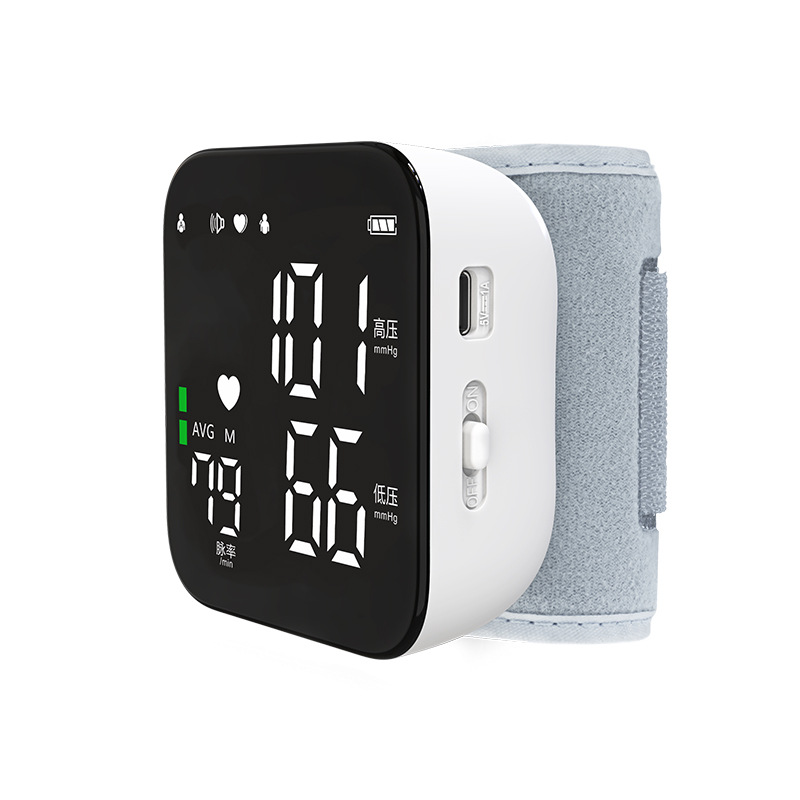 Wrist blood pressure monitor, fully automatic intelligent high-definition display, blood pressure monitoring, voice blood pressure measurement, blood pressure monitor Application Scenario