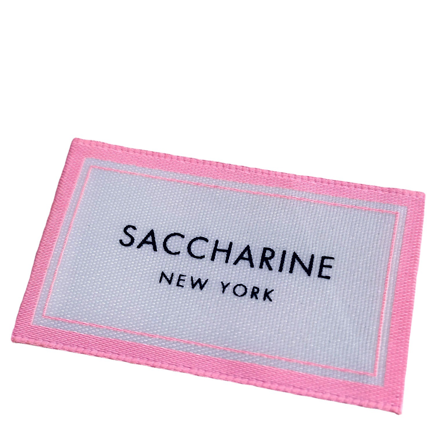 Custom-made woven labels, clothing collar labels, custom-made mattresses, washable labels, box bags, high-density fabric labels, side labels, factory direct sales Item Picture