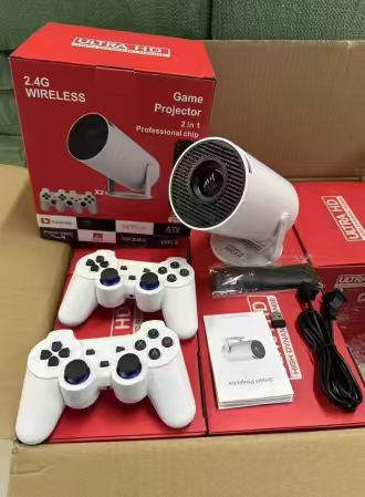 HY300 Gaming Cannon with Gamepad, TF Card pro short-throw projector, smart portable high-definition projector for home screen projection pic 8