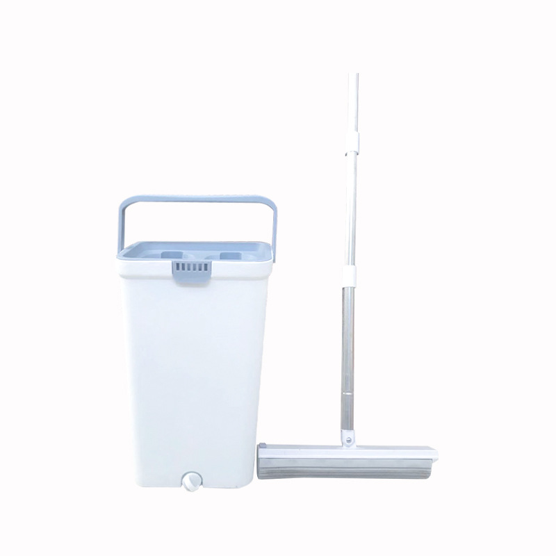 定制K8胶棉拖把桶套装家用挤水拖地拖把免手洗一拖净海绵吸水拖布