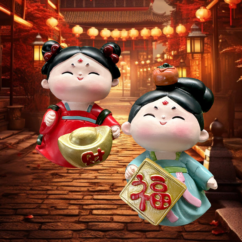 新款文创冰箱贴磁吸女生节日礼物国潮古风唐风家居装饰品原创古风产品图